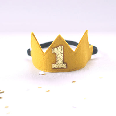 First birthday boy crown