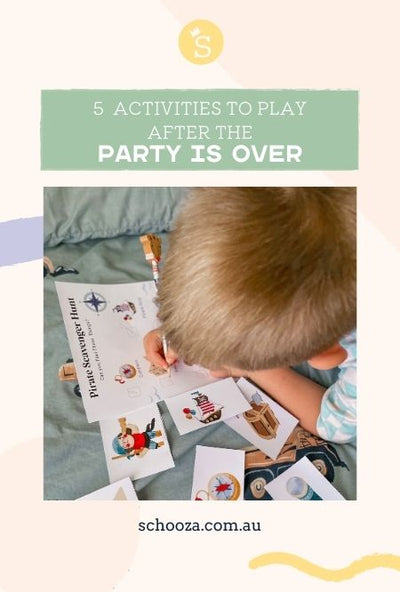 5 Preschool Activities to Play - With Our Scavenger Hunt Printable