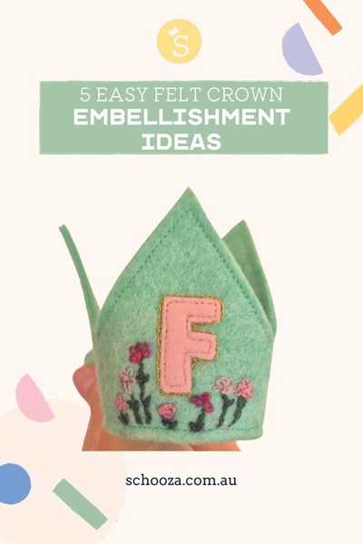5 Easy Felt Crown Embellishment Ideas