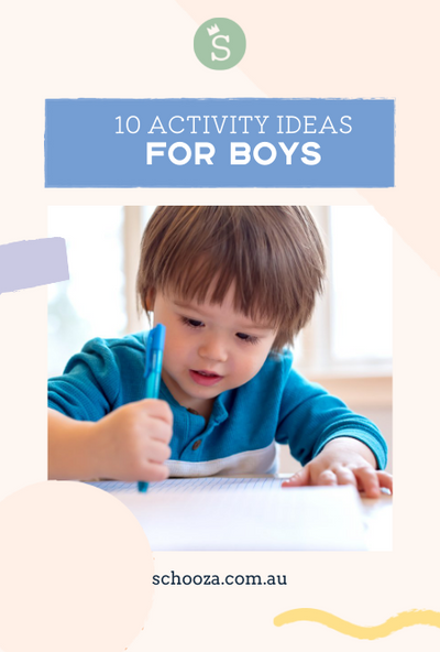 10 -  Fun Activity Ideas for Pre-school age Boys  - Screen Free