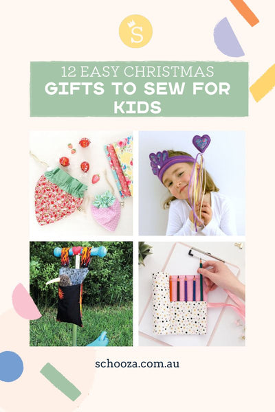 12 Easy Christmas Gifts to Sew for Kids