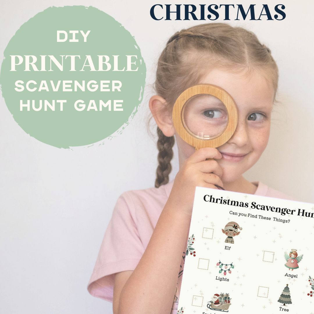 Christmas scavenger hunt game