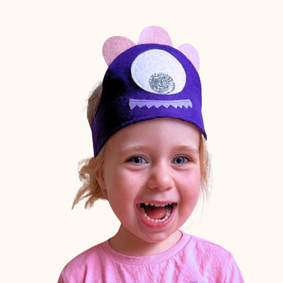 PDF Sewing Pattern ~ Felt Crown ~ Monster
