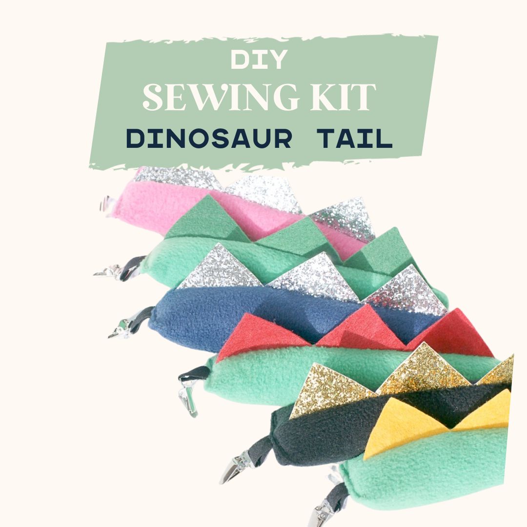 DIY Sewing Kit - Dinosaur Tail