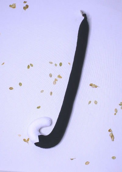 Kids costume accessory black clip on cat tail sewing pattern 
