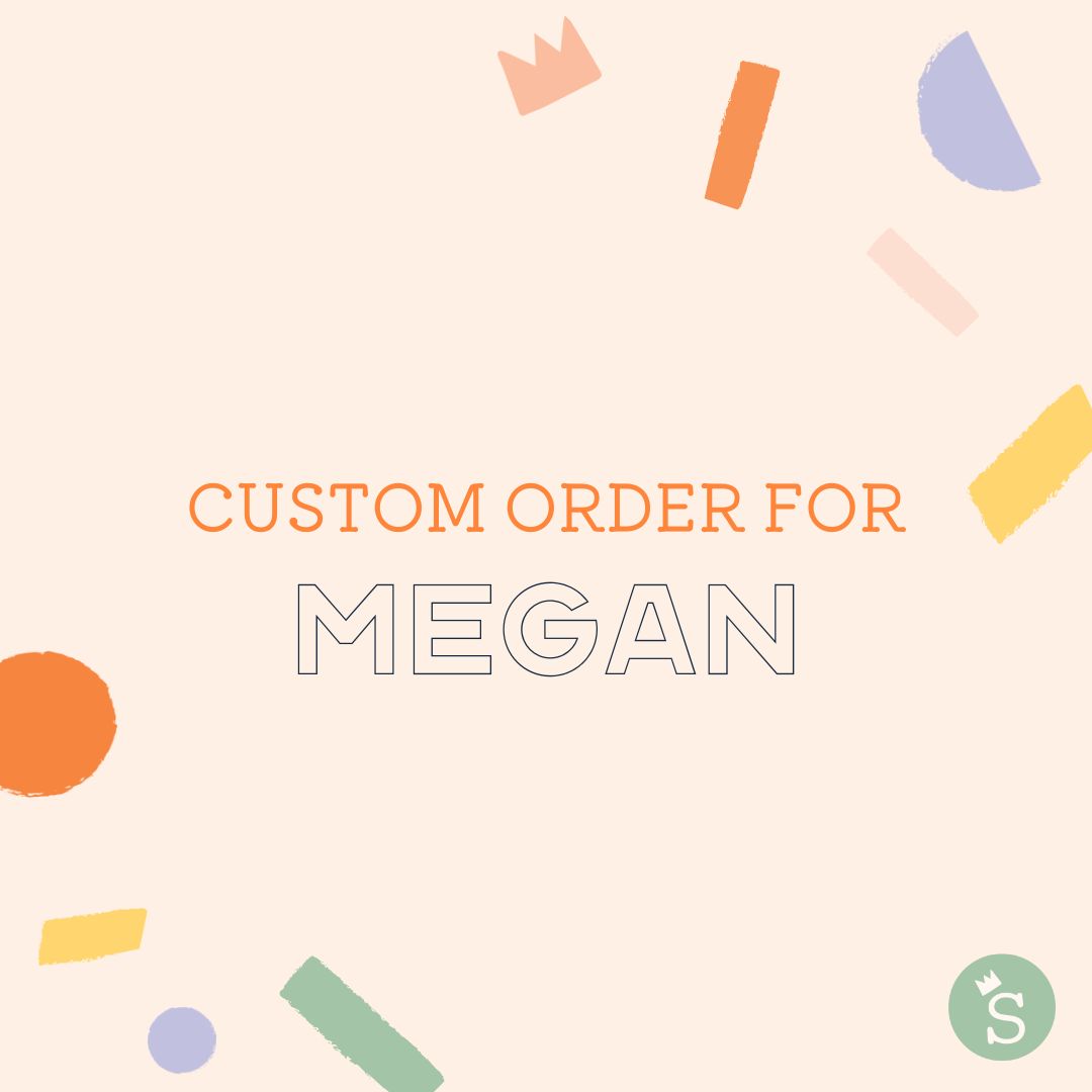 CUSTOM ORDER FOR MEGAN ~ Classic Birthday Crown ~ FELT ~ Black