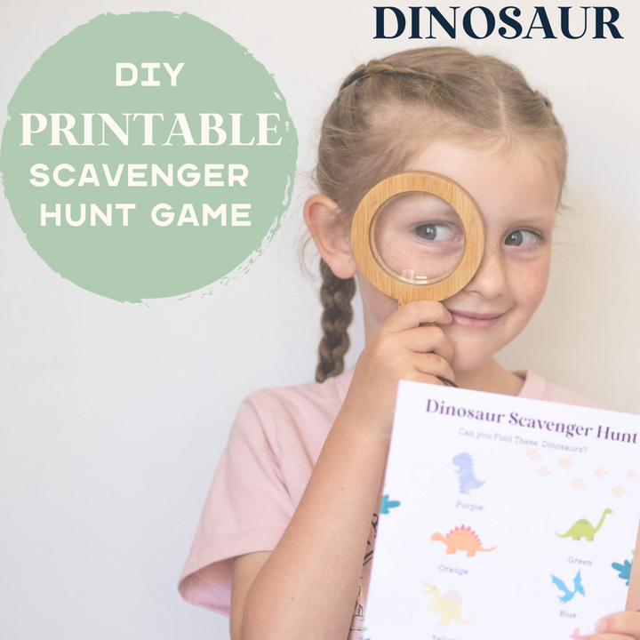 Printable ~ Scavenger Hunt Game - Dinosaur – Schooza for Free Printable Dinosaur Scavenger Hunt Printable