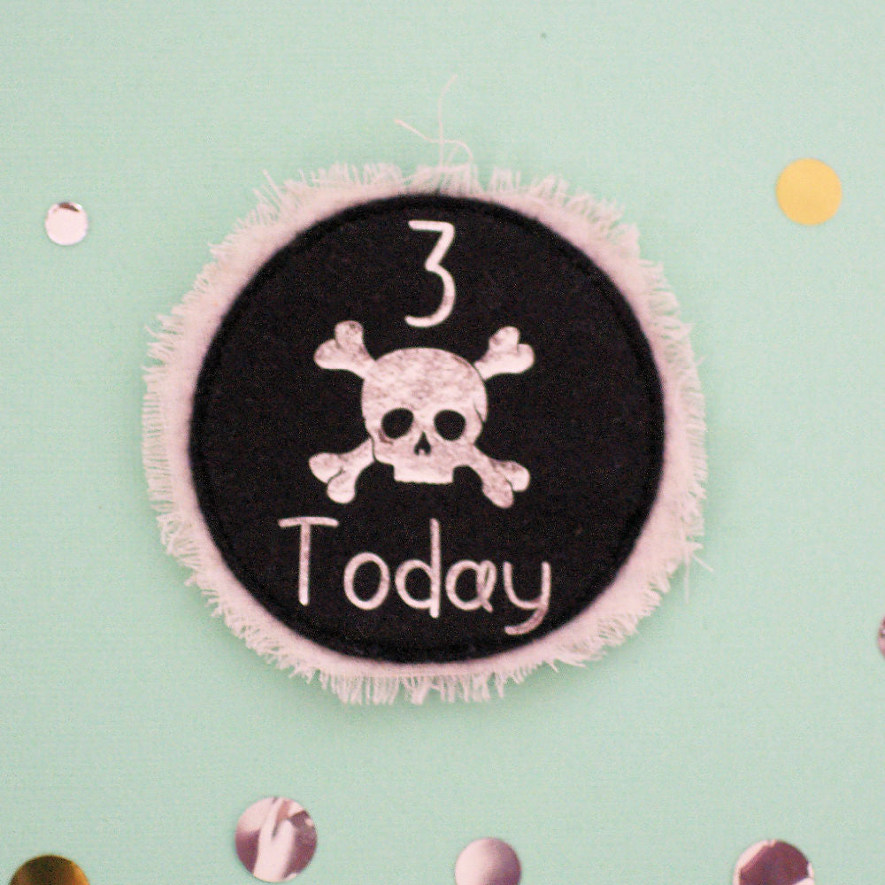 Birthday Badge ~ Felt ~ Pirate
