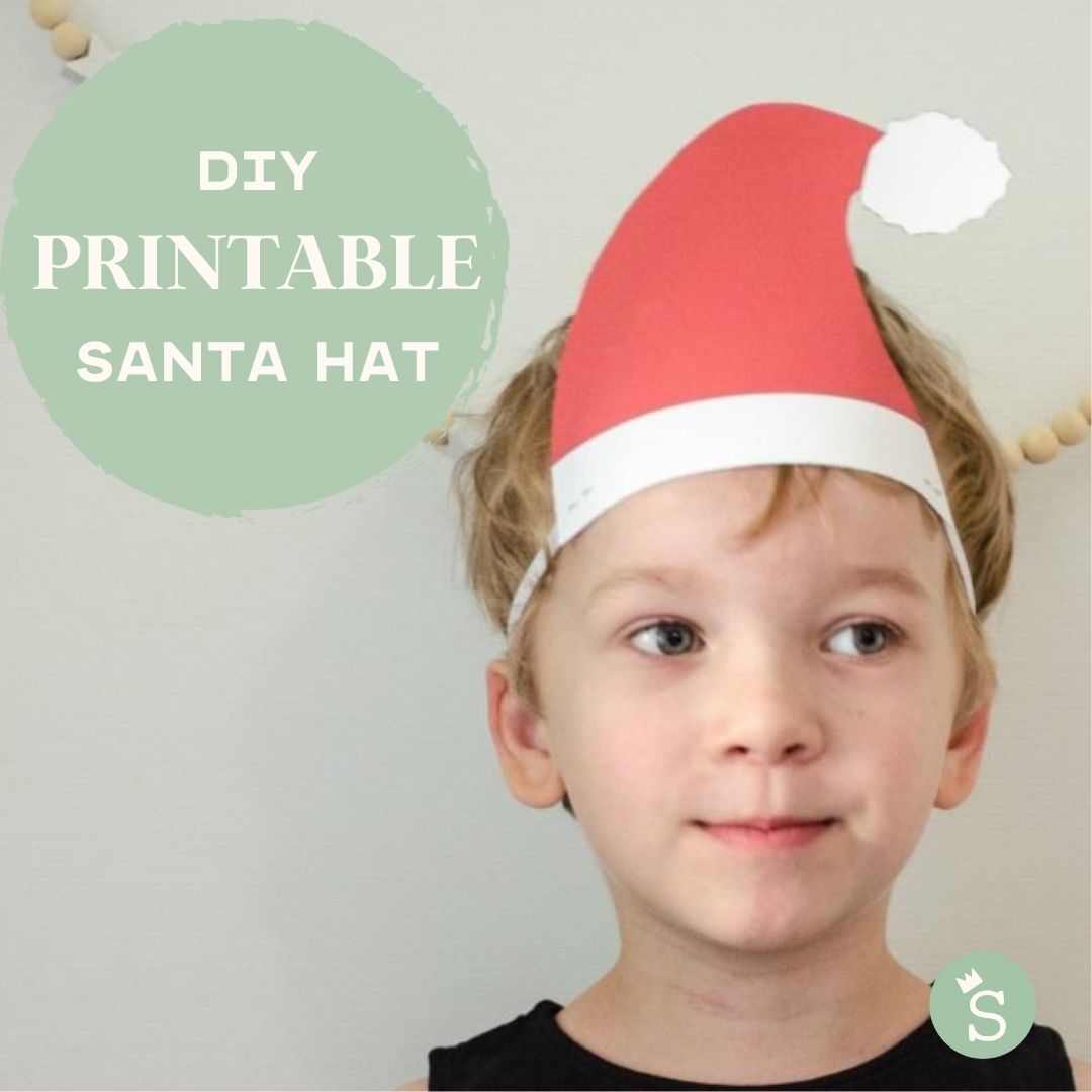 Printable ~ Make a Santa Hat