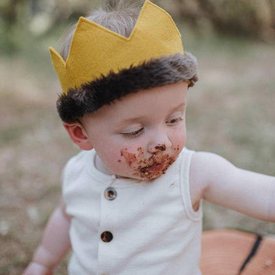 wild one birthday crown felt