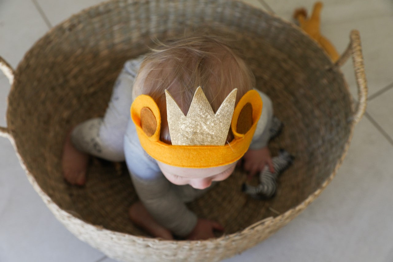 Lion king crown ear headband